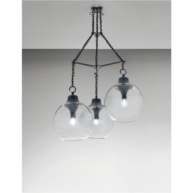 LS10 Chandelier by Luigi Caccia Dominioni for Azucena, Italy, 1960s For Sale - Image 9 of 11
