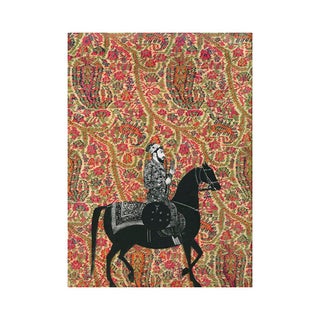 Horses of Apocalypse, Original Pigment Print on Watercolor Paper For Sale