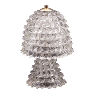 Table Lamp in Rostrato Murano Glass Vase for Barovier & Toso, 1950s