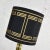 Modern 1970s Modern Hollywood Regency Lamps Lucite & Brass Plate Black With Shades Style Karl Springer - A Pair For Sale - Image 3 of 16