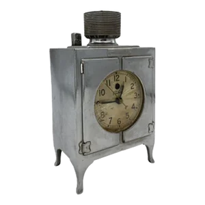 Chrome General Electric Monitor Top Refrigerator Electric Clock 1928