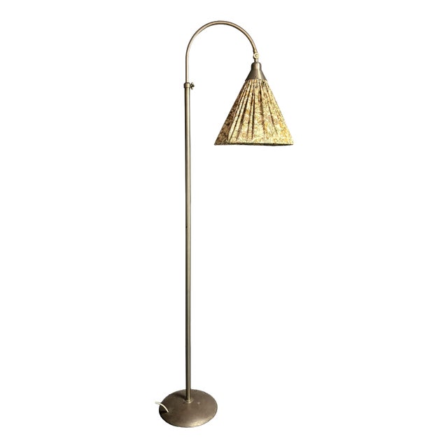 Dutch Art Deco Bauhaus Giso 451 Arc Floor Lamp by Willem Hendrik Gispen, 1920s For Sale