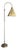 Dutch Art Deco Bauhaus Giso 451 Arc Floor Lamp by Willem Hendrik Gispen, 1920s For Sale