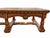 Vintage Mediterranean Revival Parquet-Pattern Wood and Smoked Glass Coffee Table For Sale - Image 16 of 18