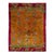 Antique Designed Art Deco Chinese Wool Rug Handmade in Goldenrod Color For Sale