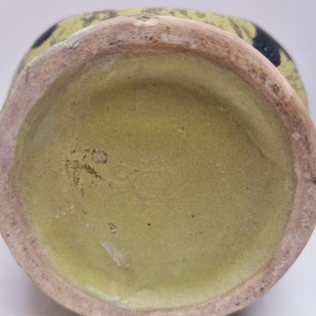 Mid-Century Modern Hungarian Studio Pottery Vase attributed to Géza Gorka, 1960s For Sale - Image 13 of 15