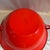 Farmhouse Vintage Large Scale Enameled Orange Bowl For Sale - Image 3 of 5