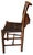 American Vintage Chapel Chairs With Original Hymnal Racks – Set of 3, Solid Wood, Rush Seat For Sale - Image 3 of 16