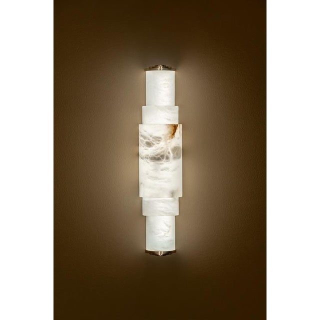 Kavanagh WS Wall Lamp by United Alabaster For Sale - Image 4 of 6