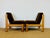 Vintage Scandinavian Oak and Corduroy Modular Living Room Set, 1960s, Set of 5 For Sale - Image 12 of 18