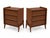 Mid-Century Modern Mid Century Modern Walnut Nightstands. - Pair For Sale - Image 3 of 10