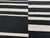 8ft 9in × 12ft 3in Four Hands Willow Offset Black Stripe Cotton Area Rug For Sale In San Francisco - Image 6 of 12