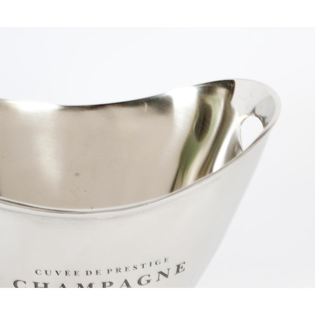 Metal Vintage Champagne Cooler, 1980s For Sale - Image 7 of 12