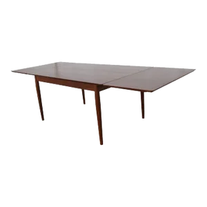 Mid 20th Century Arne Vodder George Tanier Siebart Mobler Extendable Dining Table Ck Dims