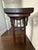 Chinese style hand-carved altar console table, dark wood, hand-carved apron