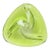 Vintage Green Crystal Bowl from Val Saint Lambert, 1960s For Sale - Image 4 of 13