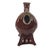 Mid-20th Century American Studio Pottery Sculptural Lidded Vessel, 11.75 Inch For Sale - Image 12 of 14