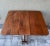 Early 20th Century Vintage Mid 20th Century Wood Gate Leg Drop Leaf Table For Sale - Image 5 of 12