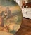 Ceramic Early 20th Century German Hand-Painted Ceramic Hunting Scene Wall Platter For Sale - Image 7 of 12