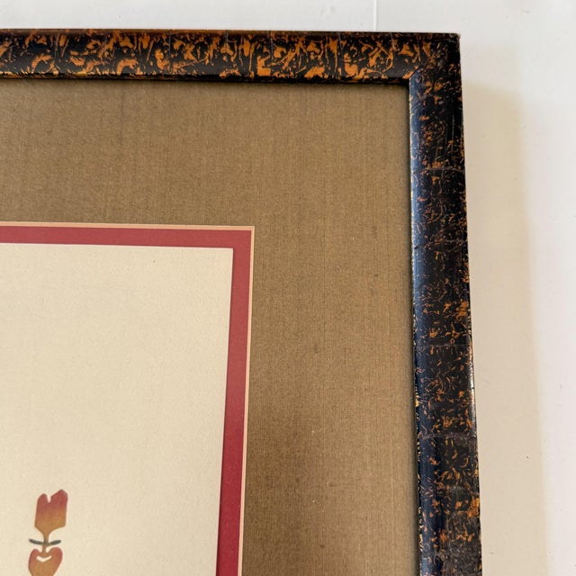 Toshijiro Inagaki Japanese Figural Woodblock Print, Mikumo Edition, 1965, Framed For Sale - Image 10 of 11