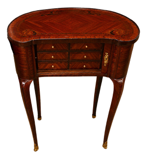 Louis XV Style Marquetry Lady's Commode, 1920s