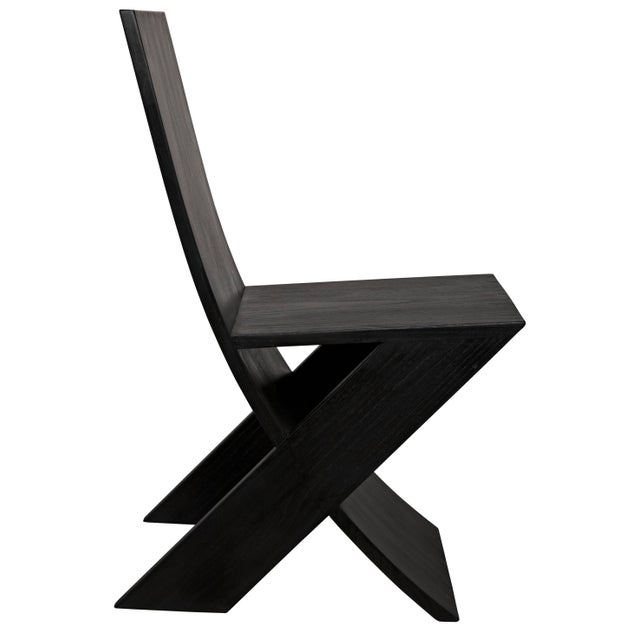 Black NOIR Tech Chair, Charcoal Black For Sale - Image 8 of 10
