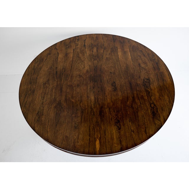 William IV Rosewood Tilt-Top Centre Table on Tripartite Pedestal, c.1835 For Sale - Image 10 of 18