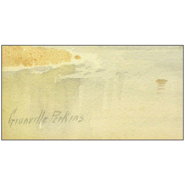 Contemporary Early 20th Century Beached Sloop, Granville Perkins For Sale - Image 3 of 4