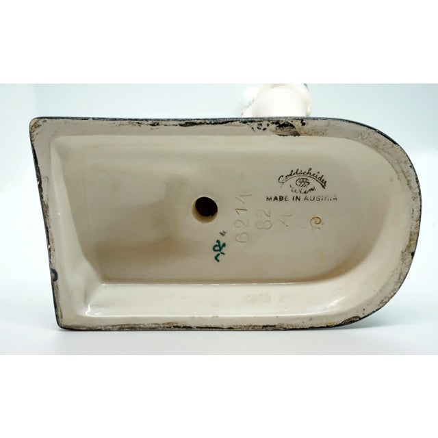 Art Deco Fan Lady Figurine by Stephan Dakon, 1930 For Sale - Image 6 of 7