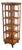 Early 1900s Oak Five Tier Rotating Revolving Bookcase 6894 For Sale