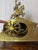 Vintage Rococo Revival Style Brass Mantel Clock, Mid–Late 20th Century For Sale - Image 11 of 14