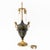 Black French Empire Style Painted Gilt Metal Table Lamp For Sale - Image 8 of 9