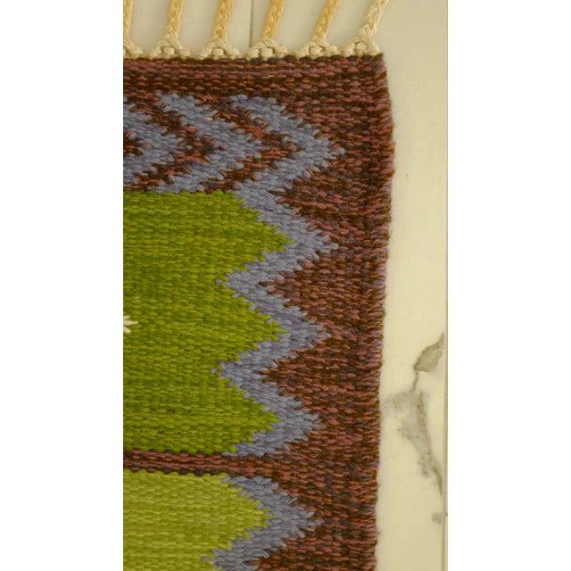 Vintage "Garden" Rug by Berit Koenig Woelfer For Sale - Image 12 of 16