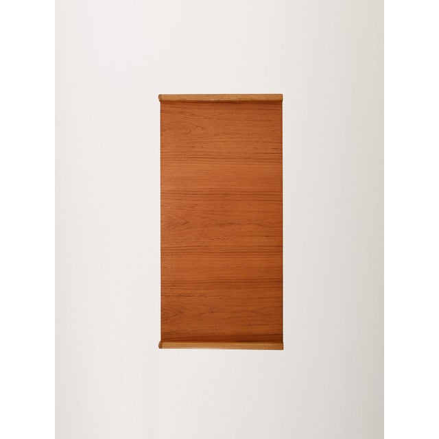 Brown Scandinavian Chest of Drawers in Teak and Oak, 1960s For Sale - Image 8 of 9