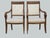 Antique Walnut Armchairs, 1820, Set of 2 For Sale - Image 3 of 11