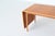 Drop-Leaf Dining Table in Beach and Teak by Hans J. Wegner, Denmark, 1950s For Sale - Image 6 of 18