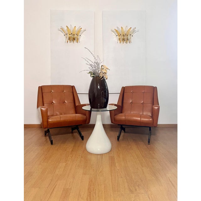 Vintage Palmette Wall Light in Clear and Amber Glasses, 1990, Set of 2 For Sale - Image 8 of 17