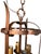 Metal Early 20th Century Copper and Bronze Gilt Spanish Revival Lantern Chandelier For Sale - Image 7 of 12