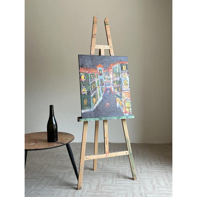 ArpVerdeacqua, My Neighborhood, 2024, Acrylic on Canvas For Sale - Image 4 of 5