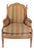 Louis XVI Style Upholstered Bergere For Sale
