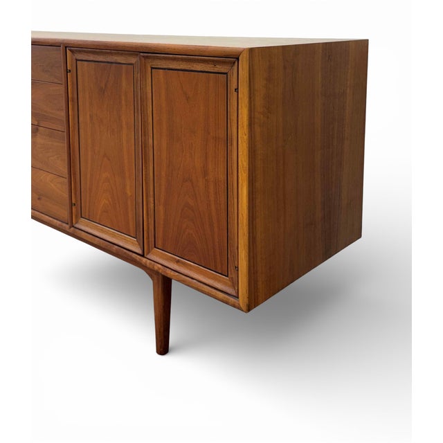 Kipp Stewart for Drexel Mid Century Modern Declaration Credenza or Buffet For Sale - Image 11 of 18