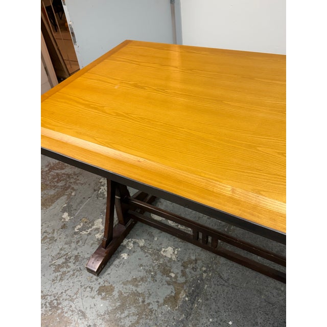 French Restoration Hardware 1920s French Drafting Table For Sale - Image 3 of 11