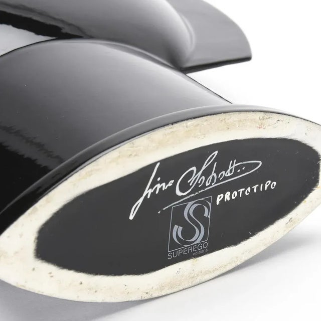 Ceramic Italian Prototype Costrutto Vase by Lino Sabattini for Studio Superego, 2000s For Sale - Image 7 of 8