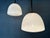 Art Deco Monastery/School Pendant Lamp in Opaline and Brass For Sale - Image 10 of 18
