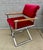 Ruby Red 1980s Director's Chairs by Cal-Style, Set of 6 For Sale - Image 8 of 12