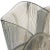 Mid 20th Century Venini Bianconi Murano Signed Taupe Gray Opal White Zanfirico Italian Art Glass Fazzoletto Vase For Sale - Image 5 of 6
