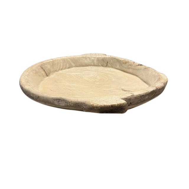 Vintage Wooden Parat Bowl For Sale - Image 4 of 5