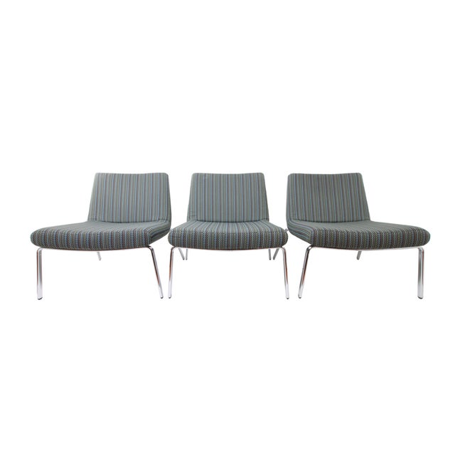 Mark Kapka For Keilhauer Retro Celia Lounge Chairs Set Of 3 Chairish