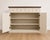Contemporary Mid 20th Century French Provincial Apothecary Style Multi-Drawer Cabinet in Sculpted Ivory With Walnut Top For Sale - Image 3 of 5