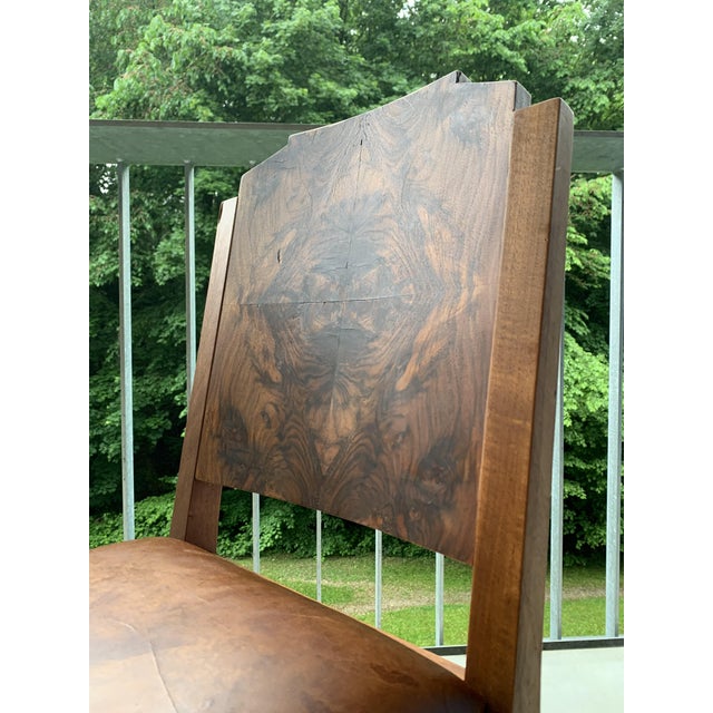 1920s Art Deco Chairs in the style of Christian Krass, 1920s, Set of 6 For Sale - Image 5 of 18